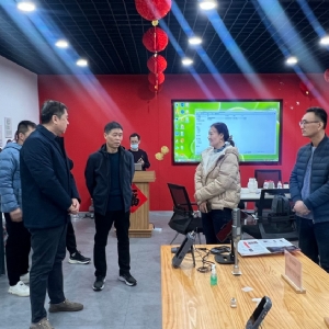 邢臺特檢院領導一行蒞臨科電公司，共商數(shù)字化檢測新方向